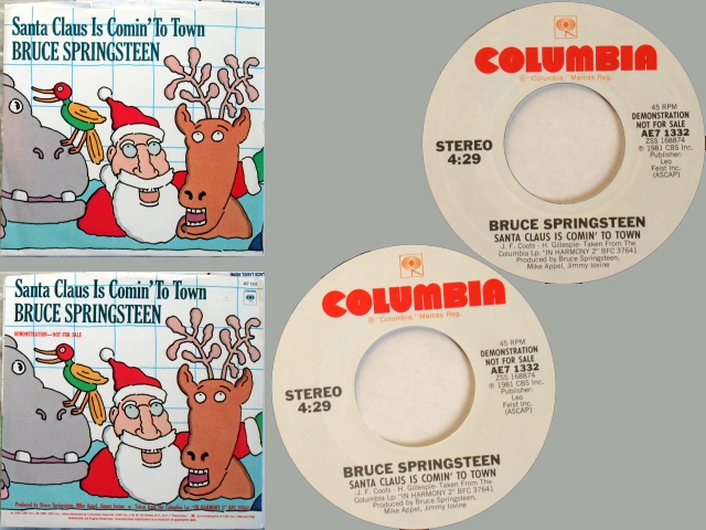 Bruce Springsteen - SANTA CLAUS IS COMING TO TOWN / SAME